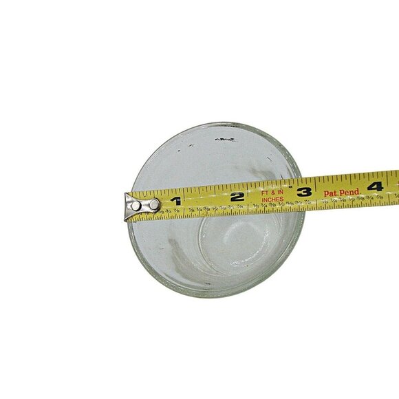 Glass Candle Holder 3 Votive Iron Scroll Mantle Staging Decor Housewarming 11X3" - Picture 12 of 12